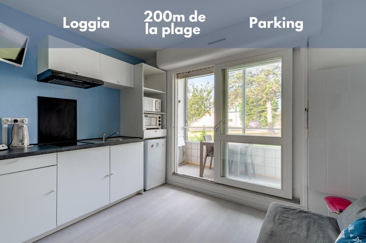 Studio Avec Loggia - A 200M De La Plage - Parking Курсёль-сюр-Мер Экстерьер фото